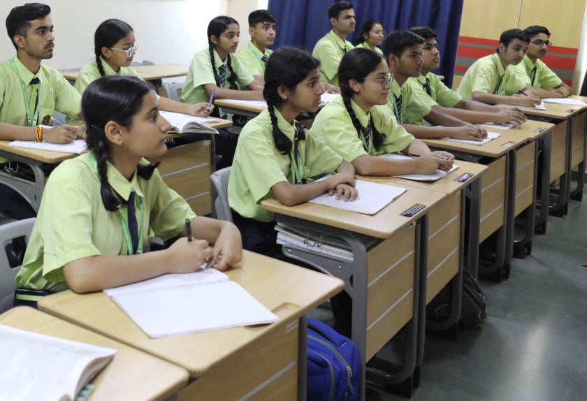 Modern classrooms and learning spaces